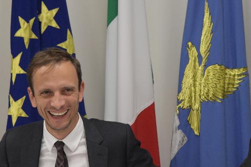 Il governatore FVG, Massimiliano Fedriga